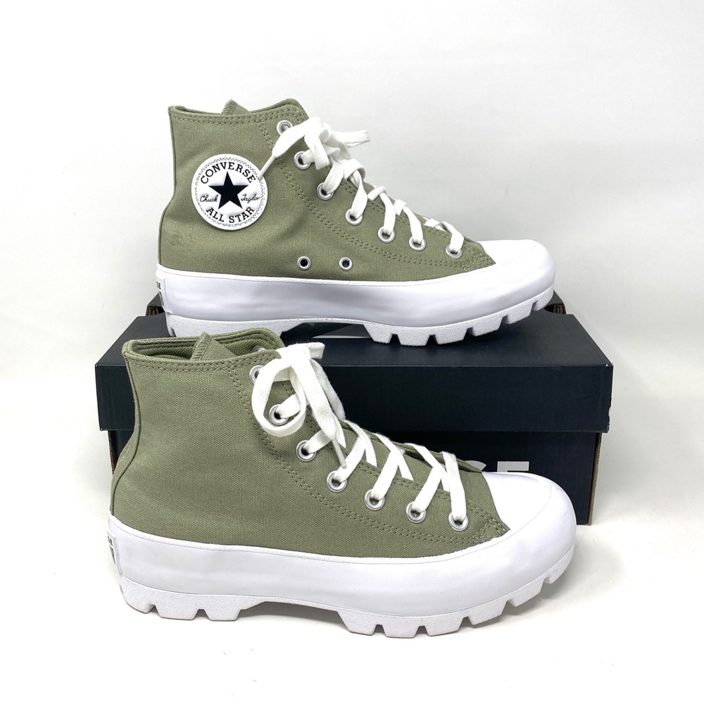 Converse Chuck Taylor Lugged High Top Light Field Sirplus Platform Women 571114C - Picture 3 of 10
